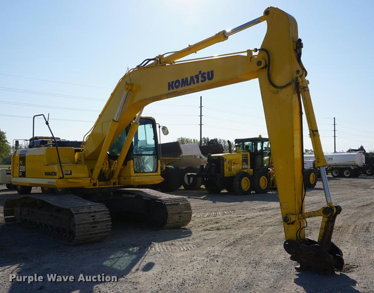 image for item DA1253 2003 Komatsu PC200LC-7L excavator
