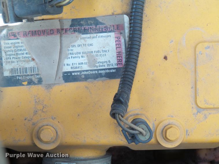 image for item DB6218 2013 John Deere 318D skid steer