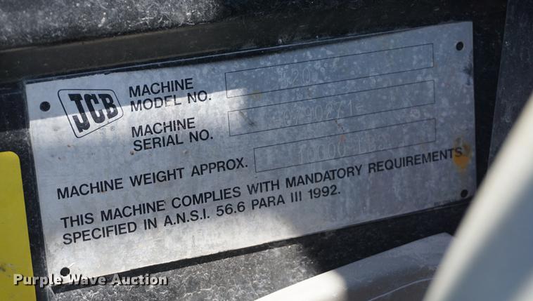 image for item DB6220 1999 JCB Loadall 520 telehandler