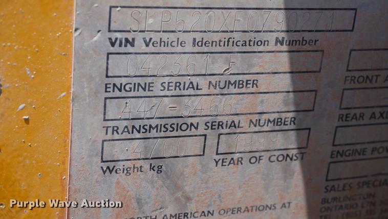 image for item DB6220 1999 JCB Loadall 520 telehandler