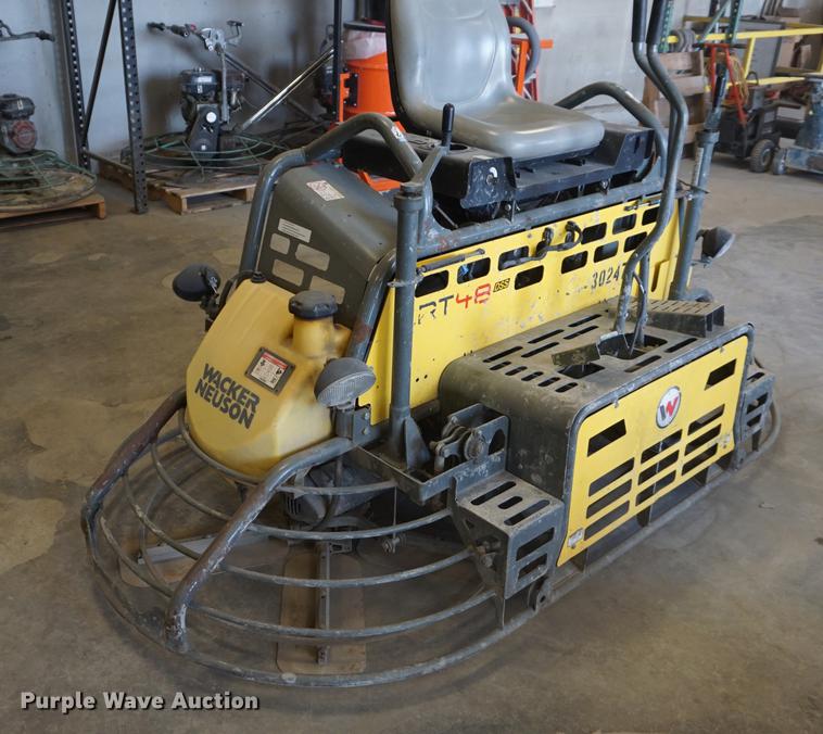image for item DB6221 2013 Wacker Neuson CRT48 power trowel