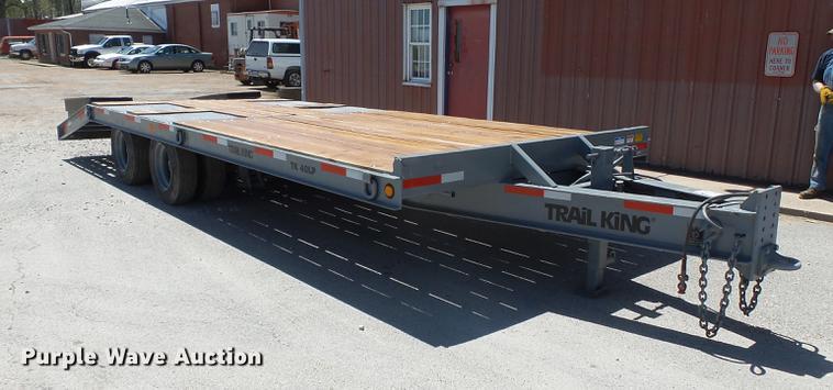 image for item DB7155 1995 Trail King TK40LP equipment trailer