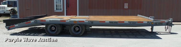image for item DB7155 1995 Trail King TK40LP equipment trailer