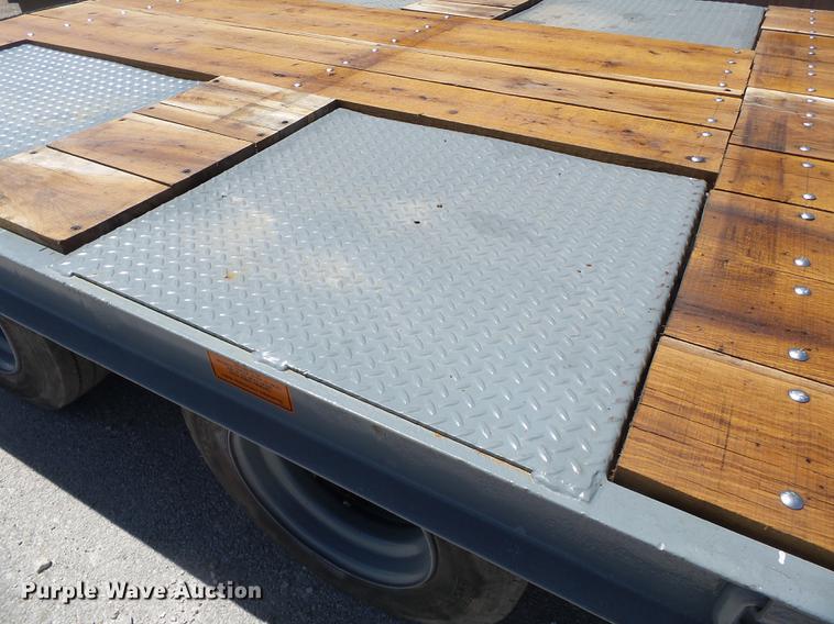 image for item DB7155 1995 Trail King TK40LP equipment trailer