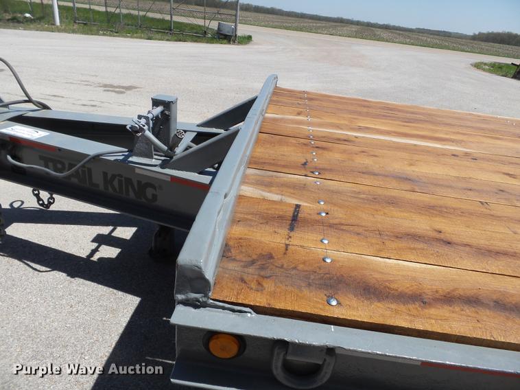 image for item DB7155 1995 Trail King TK40LP equipment trailer
