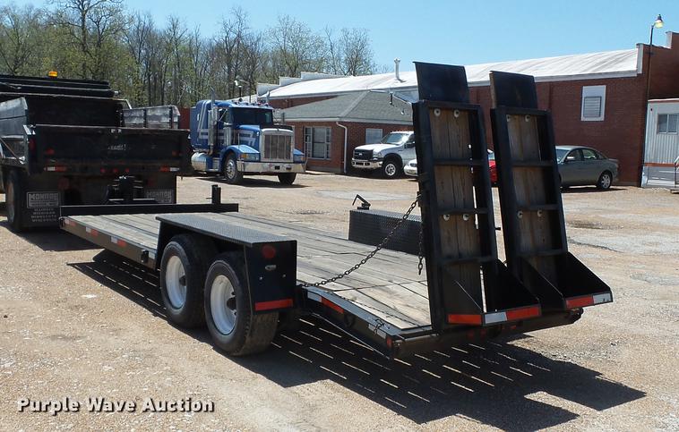 image for item DB7156 1995 Interstate equipment trailer