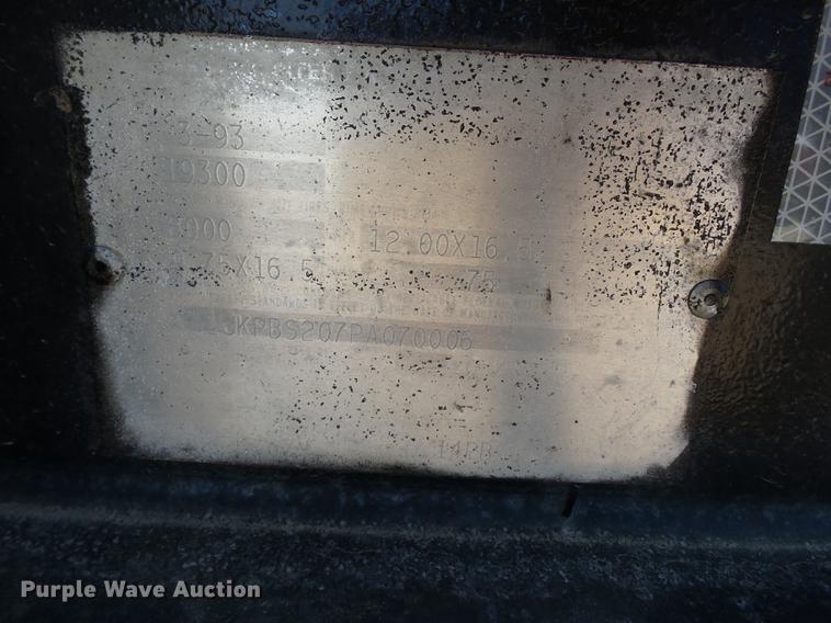 image for item DB7156 1995 Interstate equipment trailer