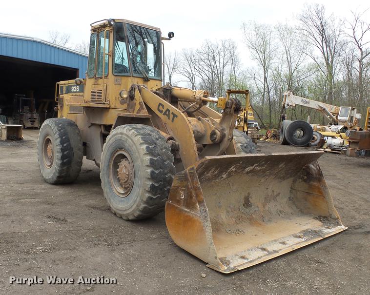 image for item DB7160 1987 Caterpillar 936E wheel loader