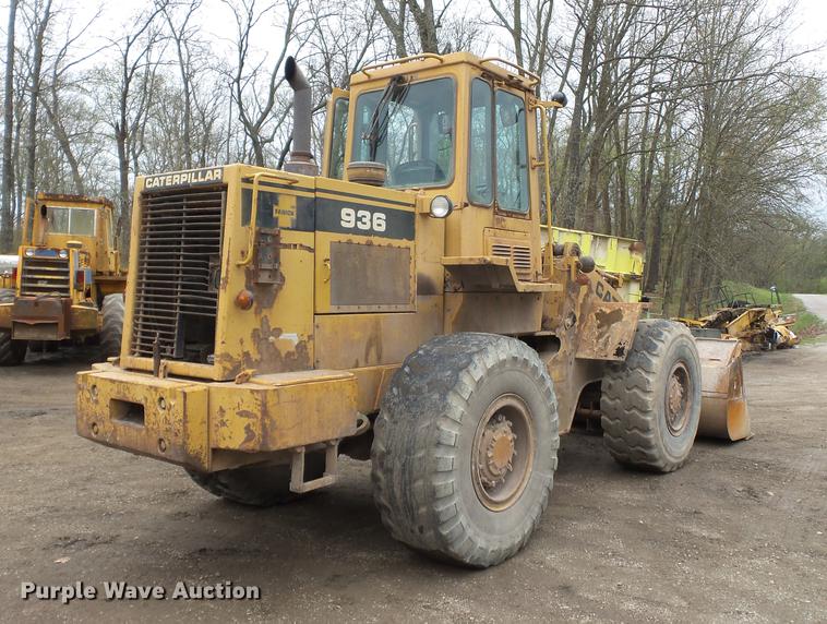 image for item DB7160 1987 Caterpillar 936E wheel loader