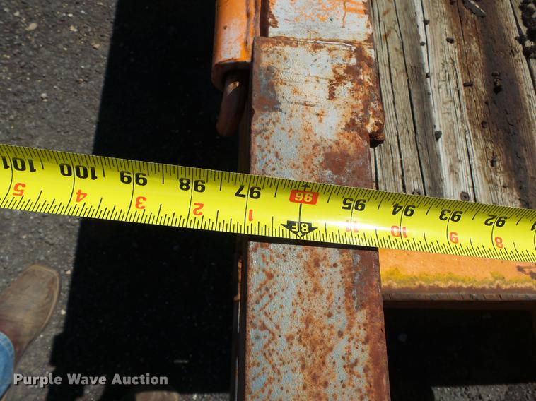 image for item DB7169 1996 Geisert tilt deck equipment trailer