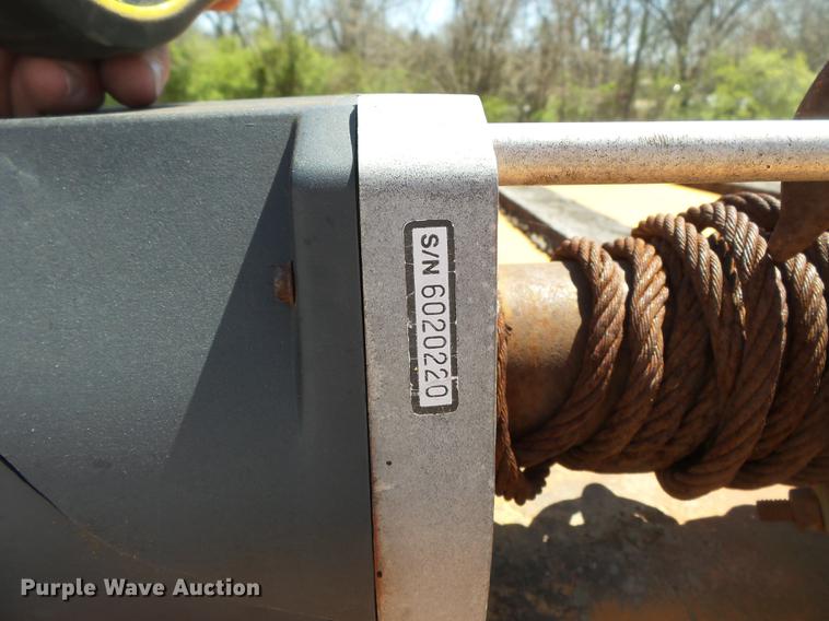 image for item DB7169 1996 Geisert tilt deck equipment trailer