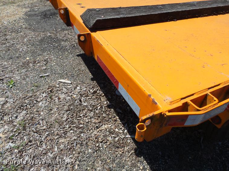 image for item DB7169 1996 Geisert tilt deck equipment trailer