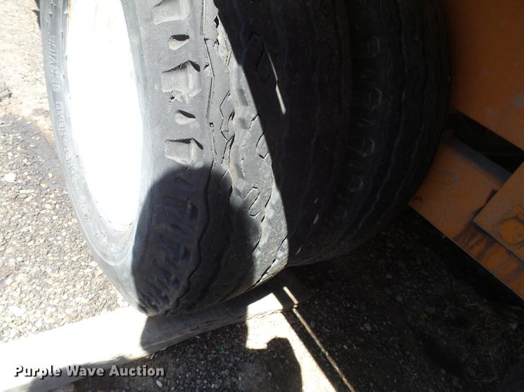 image for item DB7169 1996 Geisert tilt deck equipment trailer