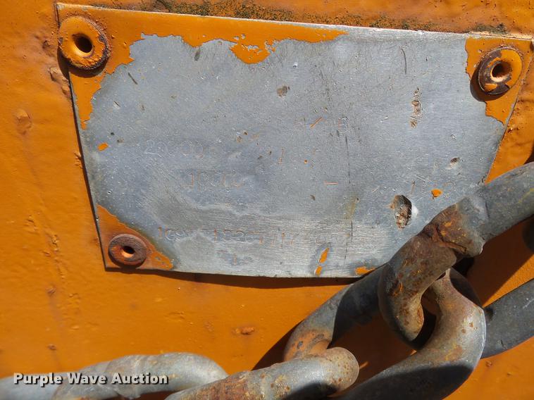 image for item DB7169 1996 Geisert tilt deck equipment trailer