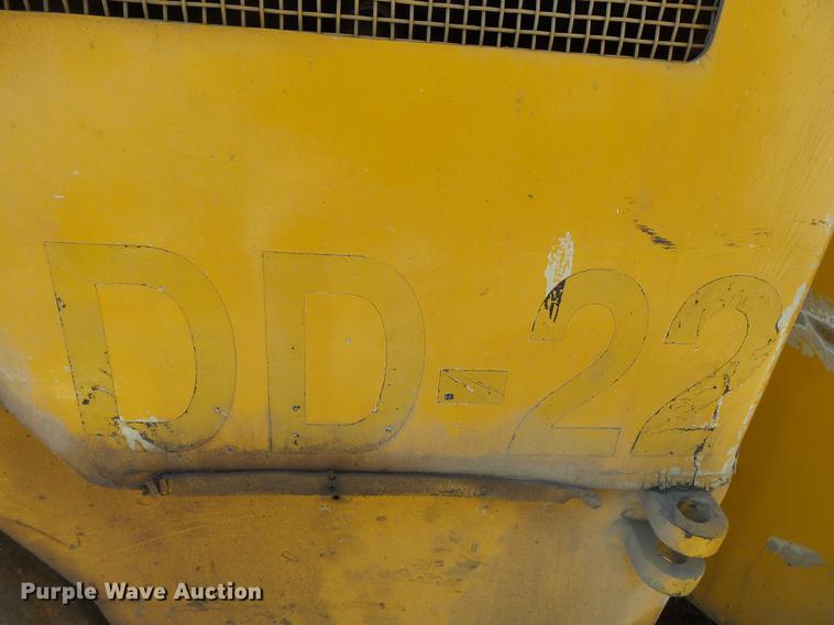 image for item DB7174 1996 Ingersoll Rand DD22 double drum vibratory roller