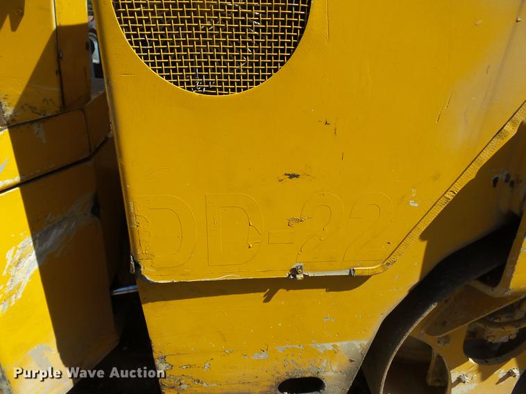 image for item DB7174 1996 Ingersoll Rand DD22 double drum vibratory roller