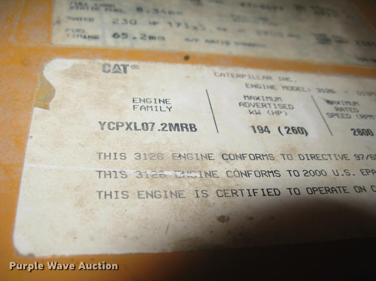 image for item DC2291 2003 CMI PS3302 placer spreader