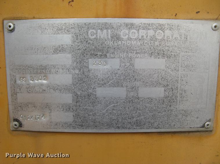 image for item DC2291 2003 CMI PS3302 placer spreader