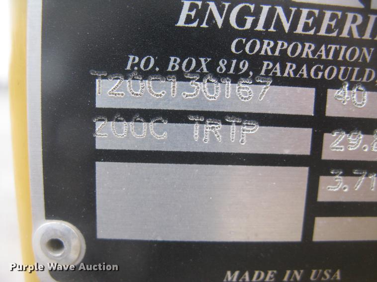 image for item DC2292 2013 Allen Engineering 200C tube paver