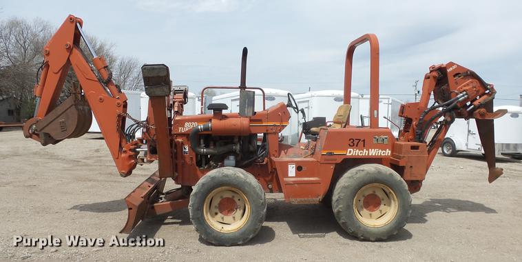 image for item DC3036 2000 Ditch Witch 8020 Turbo cable plow