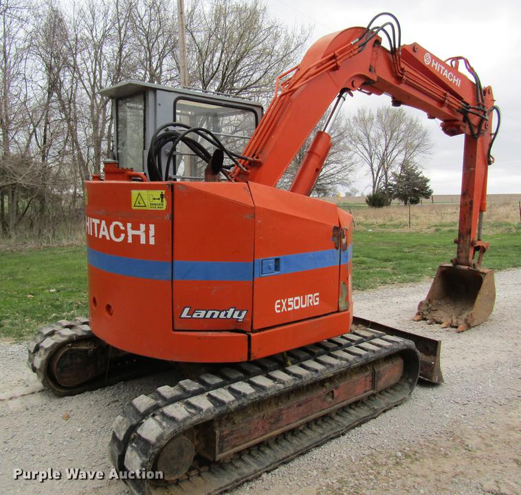 image for item DC4287 Hitachi EX50URG mini excavator