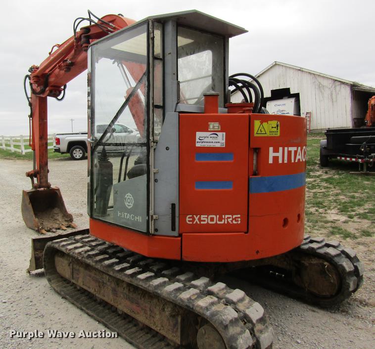image for item DC4287 Hitachi EX50URG mini excavator