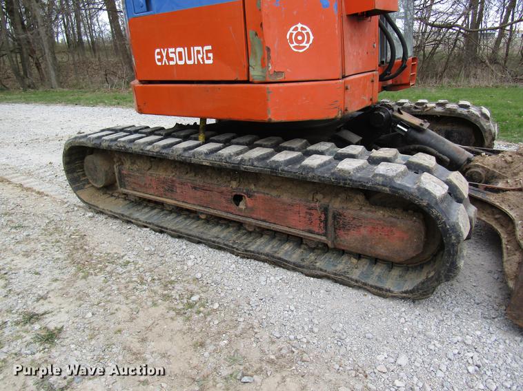 image for item DC4287 Hitachi EX50URG mini excavator