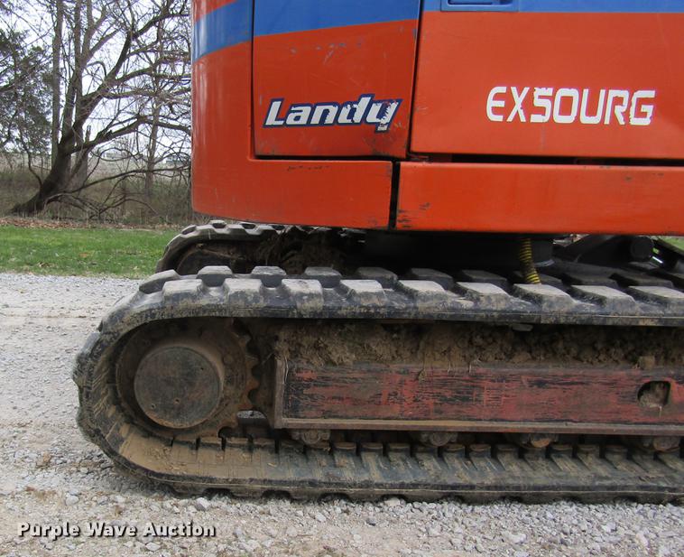 image for item DC4287 Hitachi EX50URG mini excavator