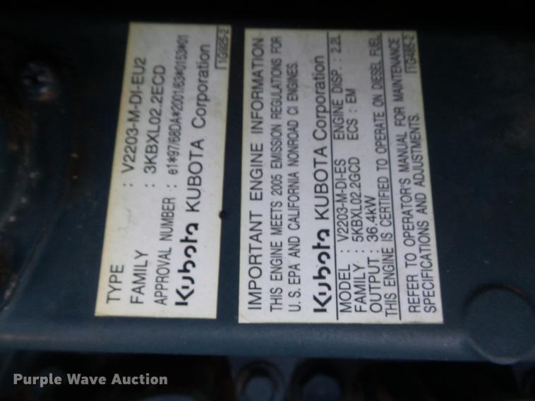 image for item DC7341 2005 Bobcat S150 skid steer