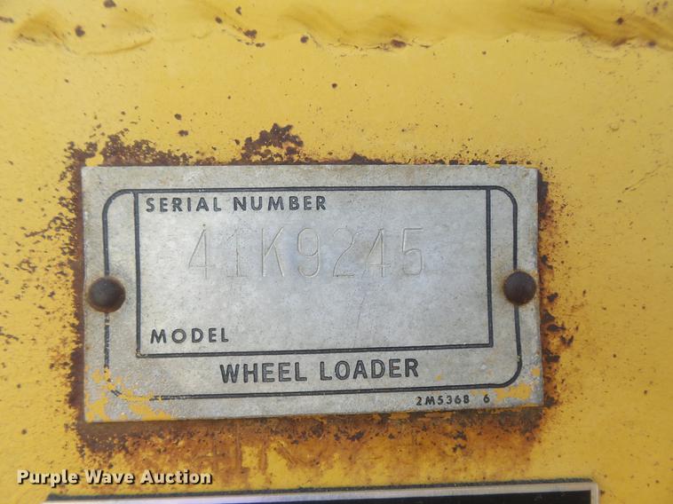 image for item DC7357 1979 Caterpillar 930 wheel loader