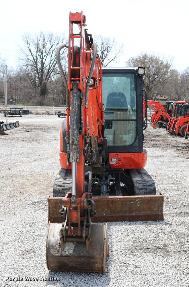 image for item DC7633 2013 Kubota KX040-4 mini excavator