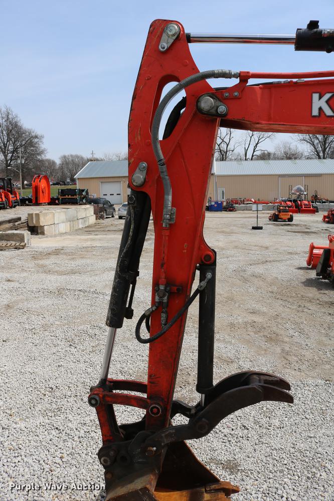 image for item DC7633 2013 Kubota KX040-4 mini excavator