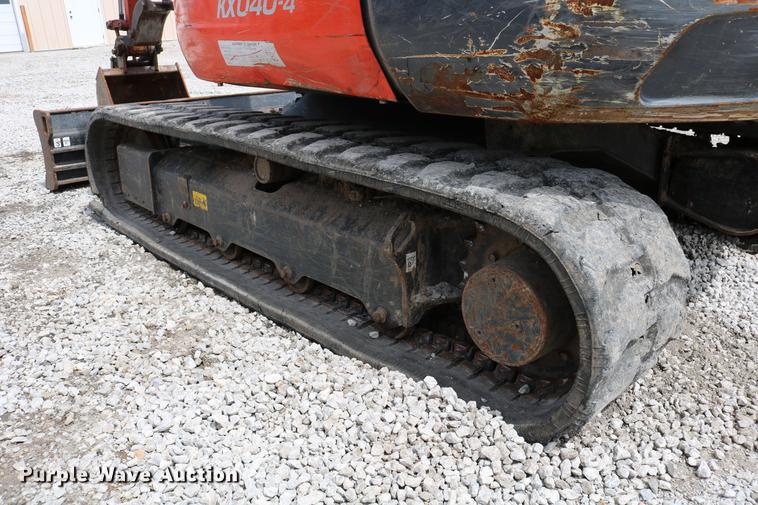 image for item DC7633 2013 Kubota KX040-4 mini excavator