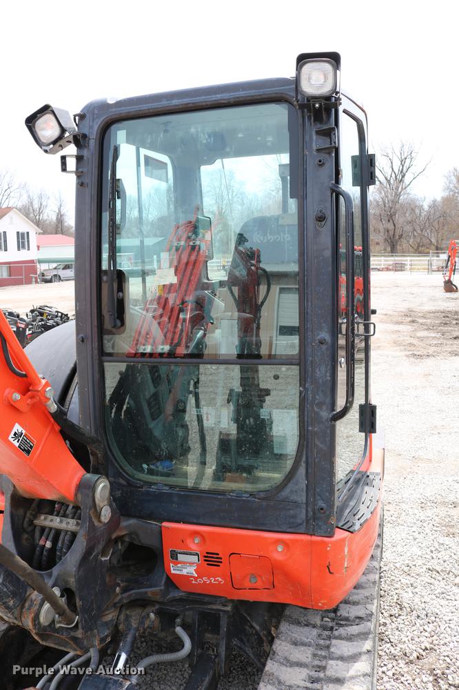 image for item DC7633 2013 Kubota KX040-4 mini excavator