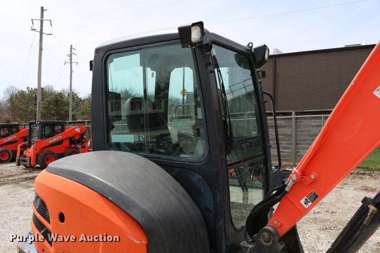 image for item DC7633 2013 Kubota KX040-4 mini excavator