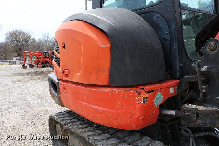 image for item DC7633 2013 Kubota KX040-4 mini excavator