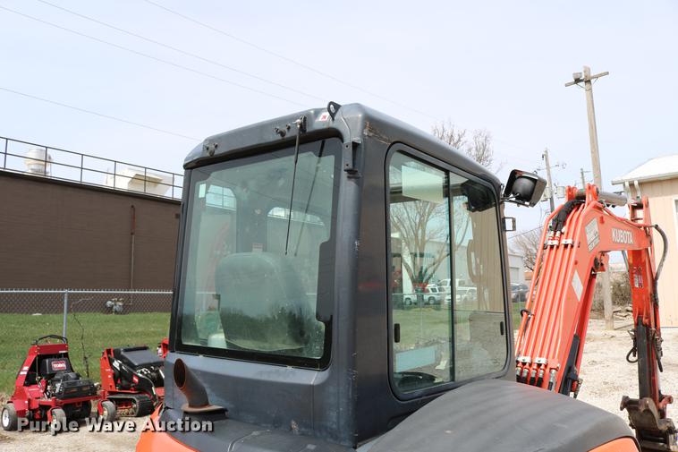 image for item DC7633 2013 Kubota KX040-4 mini excavator