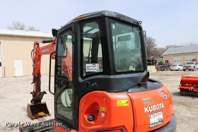 image for item DC7633 2013 Kubota KX040-4 mini excavator
