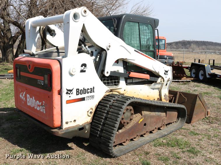 image for item DC7636 2012 Bobcat T770 skid steer