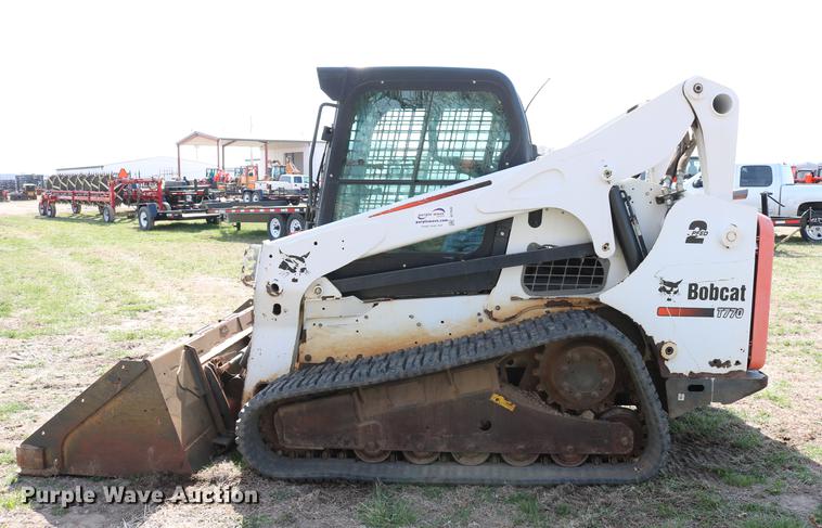 image for item DC7636 2012 Bobcat T770 skid steer