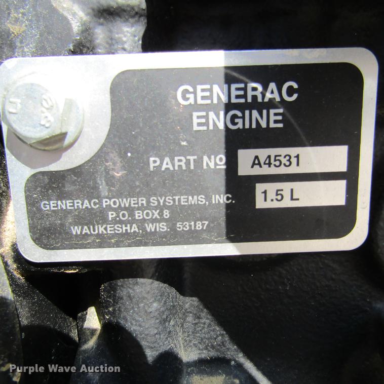 image for item DD2709 1998 Generac 00995-0 generator