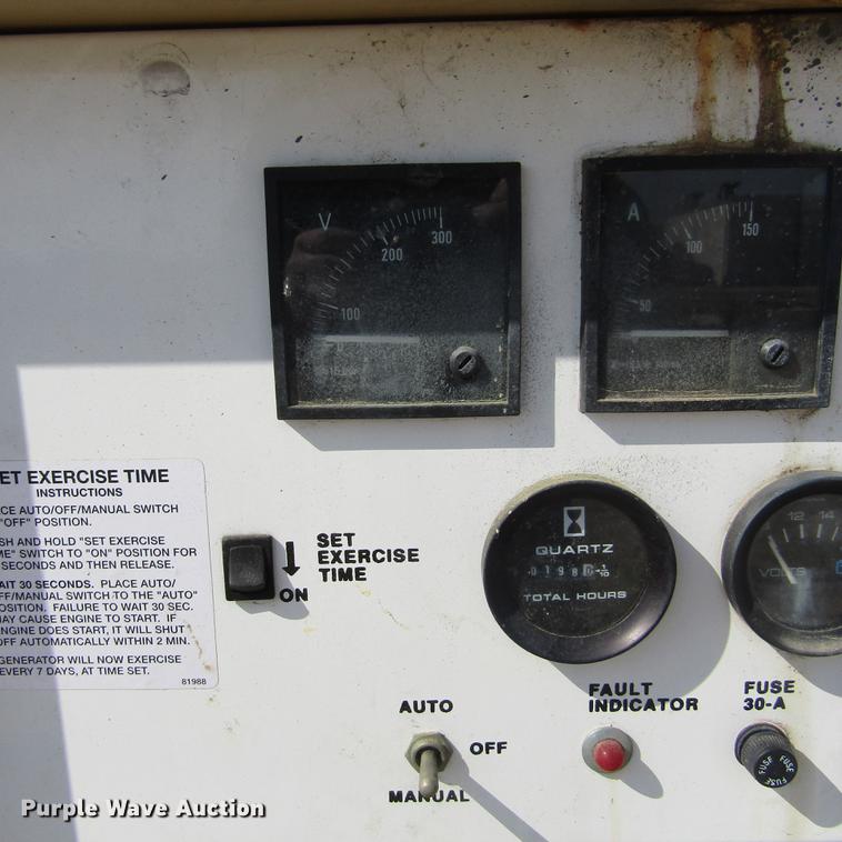 image for item DD2709 1998 Generac 00995-0 generator