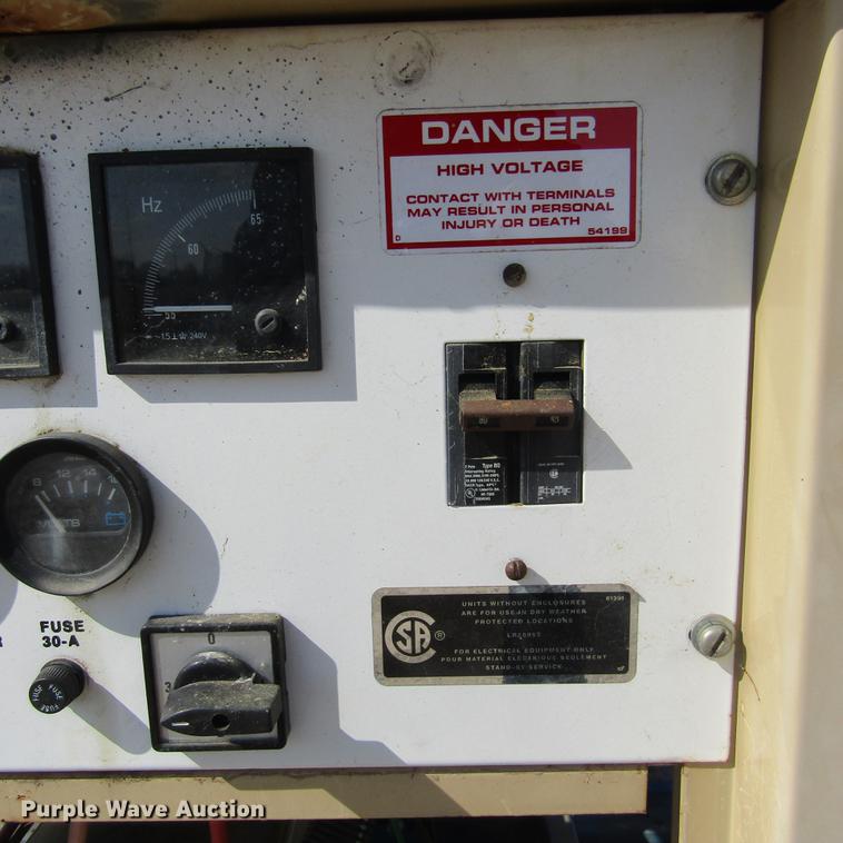 image for item DD2709 1998 Generac 00995-0 generator