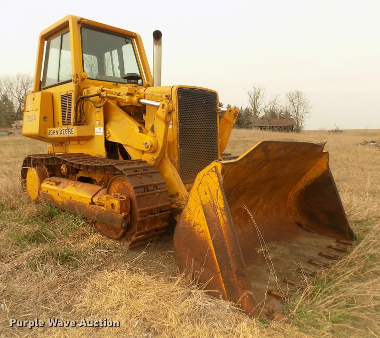 image for item DD2790 1984 John Deere 755A track loader