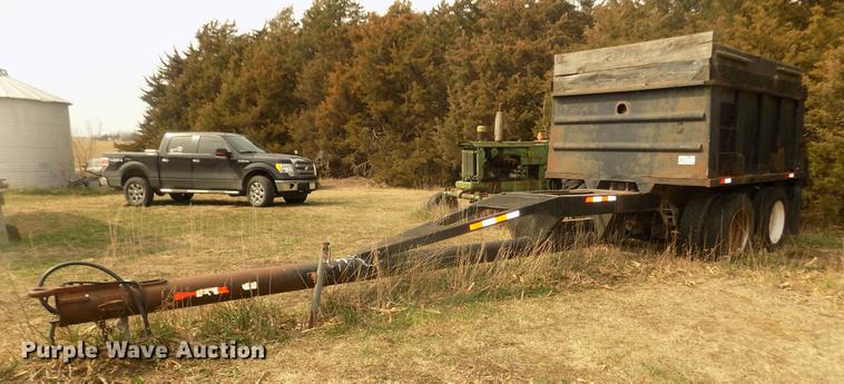 image for item DD2791 1981 end dump pup trailer