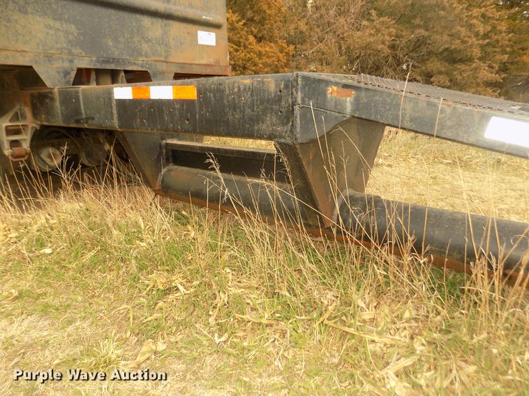 image for item DD2791 1981 end dump pup trailer