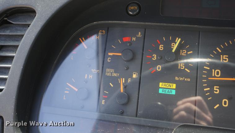 image for item DE3313 1998 Chevrolet T7500 paint striper truck