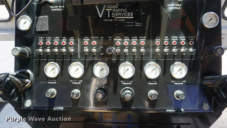 image for item DE3313 1998 Chevrolet T7500 paint striper truck