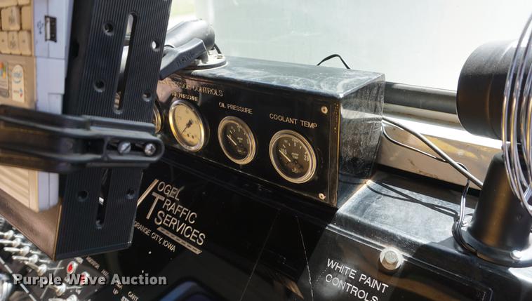 image for item DE3313 1998 Chevrolet T7500 paint striper truck