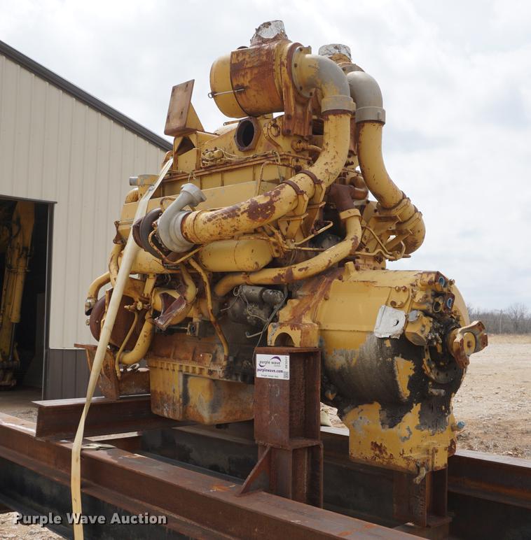 image for item DE3317 Caterpillar D348PO V12 twin turbo diesel engine